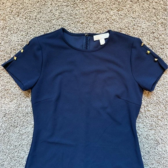 Michael Kors studded sleeve fitted dress - Picture 6 of 9